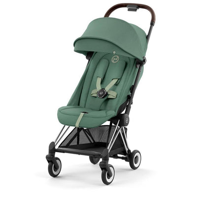 Carrinho De Bebê Cybex Coya Chrome Leaf Green - Cybex Babytunes