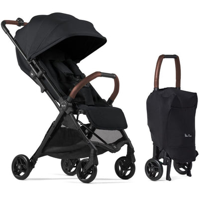 Silver Cross Jet 5 Compact Stroller - Black