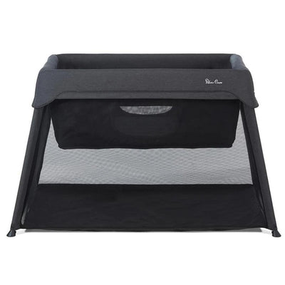 Berço Portátil Silver Cross Slumber Black - Silver Cross Babytunes